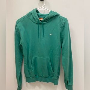 Nike, medium green hoodie
